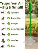 Sonic Technology Critter Cicada Spider Catcher and Release Insect Grabber - Image 5
