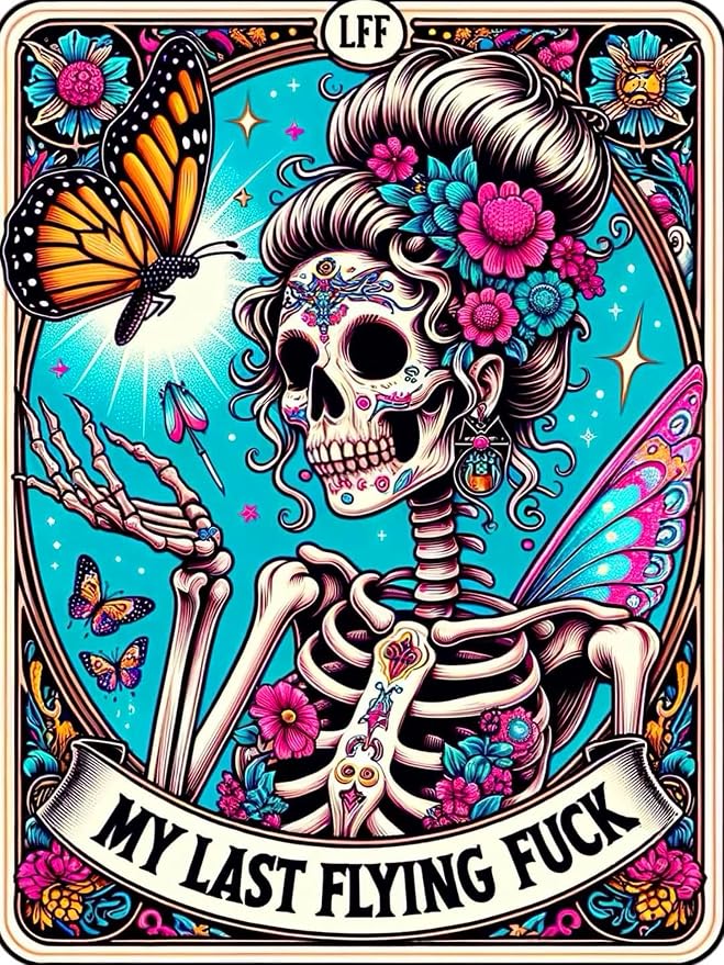 Meothan Skull Diamond Art Kits for Adults-Skull Last Flying Diamond Painting by MeothanDiamondPainting
