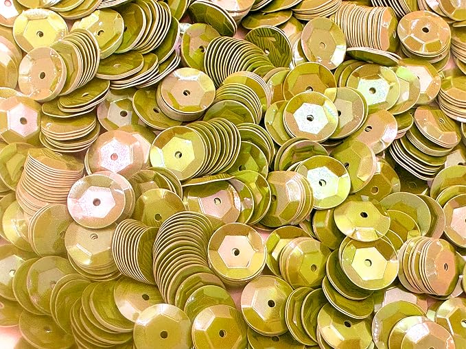 Sequins 8mm 800/Pkg by Golden+Leaf