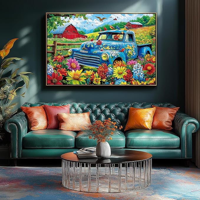 MINIWAN Flower Truck 500 Piece Puzzles - Image 5