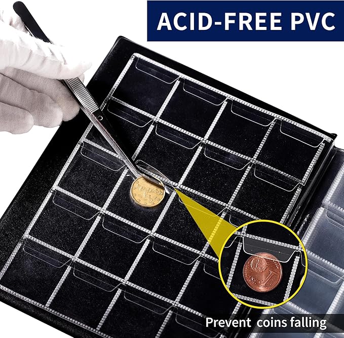 200 Pockets Coin Album - Image 3