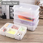 CraftGenes Craft Organizers and Storage, 10QT 4-Layer Durable Sewing Organizer - Image 7