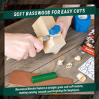 BeaverCraft DIY06 Santa Whittling Kit – Wood Carving Kit - Image 6