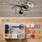 Bead Organizer Box, 120 Pack Small Clear Storage Boxes - Image 6