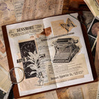 200 Sheets of Vintage Scrapbook Paper, Journaling Scrapbooking Supplies Craft - Image 6