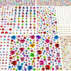 3000 PCS Gem Stickers by OHOME