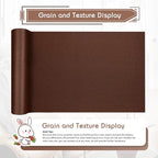 KING MOUNTAIN Leather Repair Patch, 12 x 60 Inches Self-Adhesive Repair Tape - Image 2