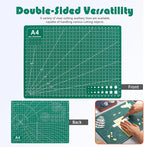 2 Packs Cutting Mats, A4 12'' x 9'' Double Sided Cutting Mat, Non-Slip 5 Layers - Image 5