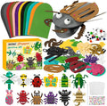 WATINC 12 Pcs Hand Puppet Making Kit, Art Craft Felt Sock Puppet Toys, Creative by WATINC