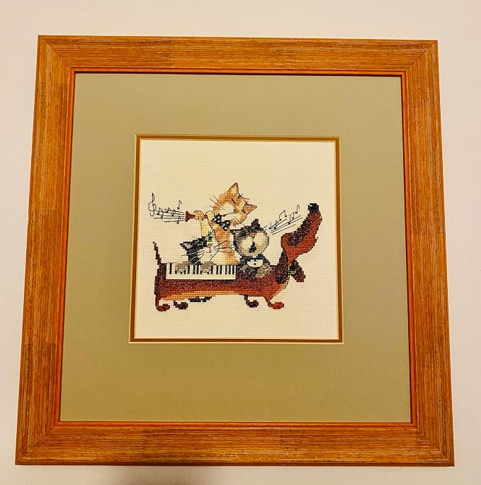 RIOLIS - Dachshund Blues 1495, Dogs Cross Stitch Kits 7, Counted Cross Stitch - Image 3