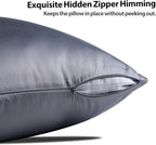 2 Pack Cooling Pillow Cases, Viscose Derived from Bamboo Pillow Protectors - Image 3