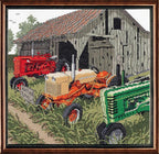 Janlynn Counted Cross Stitch Kit, Auction Day 11-1/4" x 10-1/2" by Janlynn