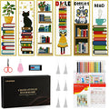 CYANFOUR 6 Pcs Cross Stitch Bookmark Kit by Cyanfour