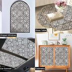 DKTIE Boho Stained Glass Look Window Privacy Film - Image 6