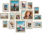 Vittanly 15 Pack Picture Frames Collage Wall Decor, Gallery Frame Set by Vittanly