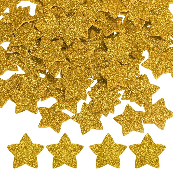 PATIKIL 1"x1" Star Foam Stickers by PATIKIL