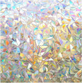 rabbitgoo Window Privacy Film Rainbow Film Decorative Window Sticker, 3D Static by rabbitgoo
