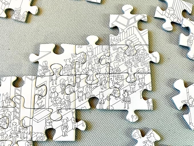 MicroMacro Jigsaw: The Home Game | 500 Piece Mystery Puzzle Game - Image 9