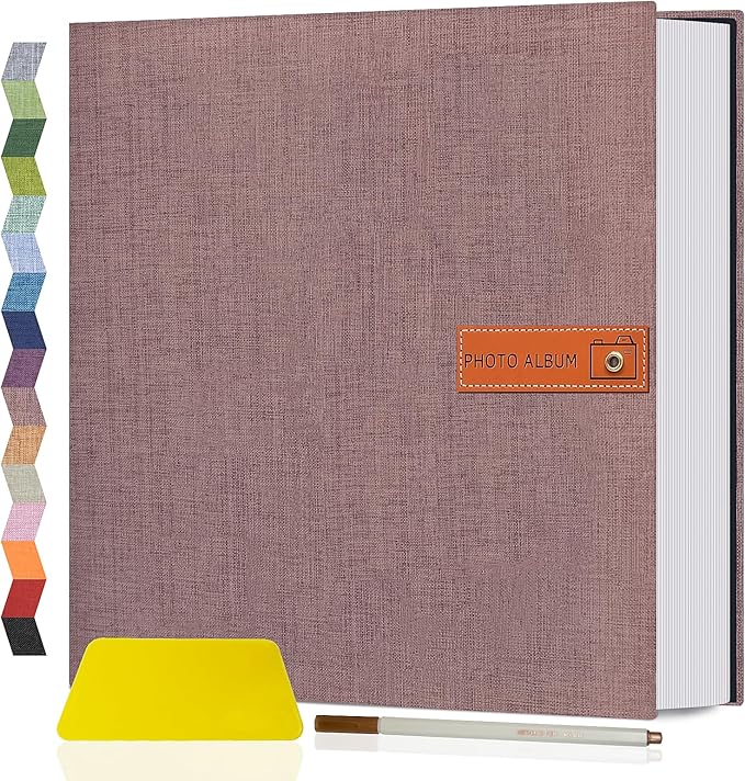 Popotop Large Photo Album Self Adhesive 4x6 5x7 8x10 Scrapbook Album DIY by Popotop