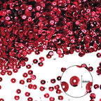Mandala Crafts 20000 Burgundy Sequins - Image 3