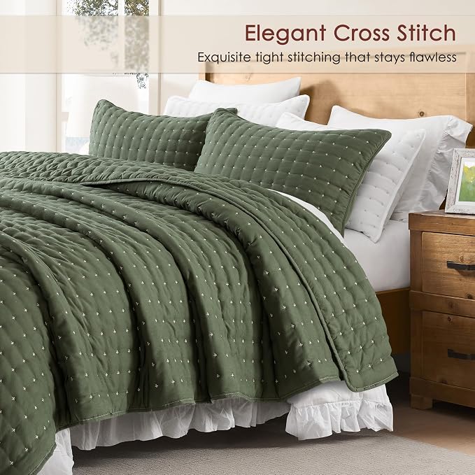 WDCOZY Queen Size Quilts Bedding Sets - Image 3