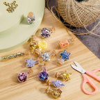 Geiserailie 80 Pieces Tiny Glass Bottles Spell Jars - Image 5
