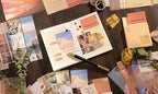 emmoolife 348 Pcs Scrapbooking Supplies Kit, Vintage Aesthetic Scrapbook Kit - Image 7