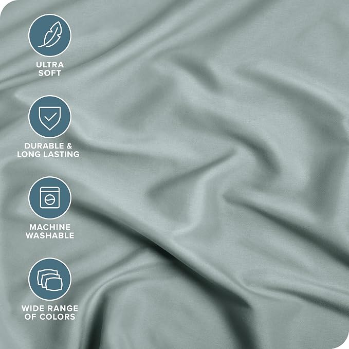 Bare Home Fitted Bottom Sheet King Size - Image 2