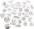 30pcs Inspiration Words Charms Craft Supplies Mixed Pendants Beads Charms by iloveDIYbeads