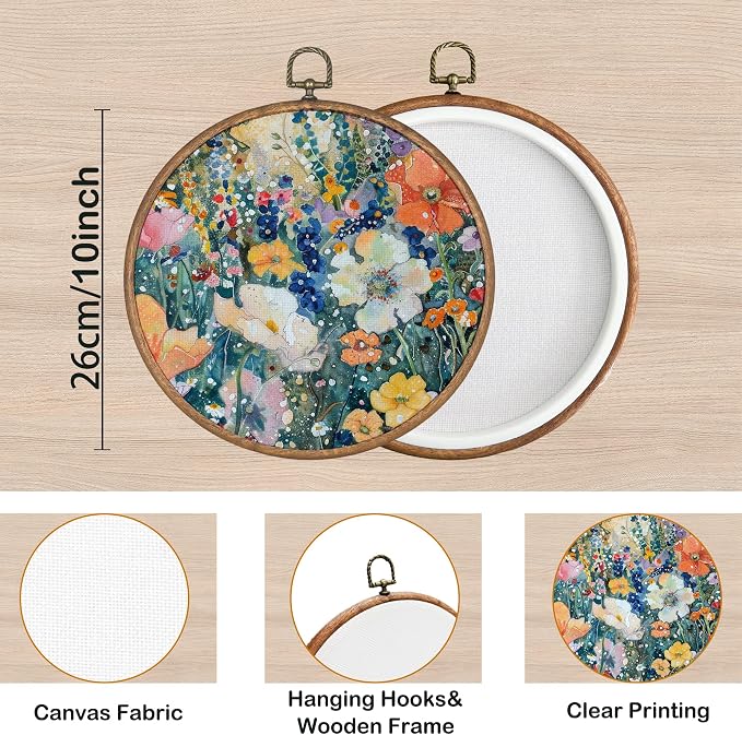 KSDUT Neutral Floral Botanical Wall Decor Art - Image 7