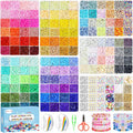 Redtwo 23000Pcs Clay Beads Friendship Bracelet Making Kit, 7 Boxes 144 Colors by Redtwo