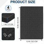 4 Pcs Pick and Pluck Foam Sheets 16" L x 12" W x 1" T Polyurethane Pick Apart - Image 2