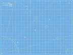 Elan Cutting Mat A2 Blue, Self Healing Cutting Mat 18x24 Inch, 5-Ply Craft by Elan