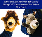 Animal Hand Puppets Set for Kids & Adults - Image 4