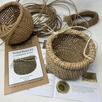 Traditional Craft Kits Twined Basket Weaving Kit, Gathering Style | DIY Basket - Image 6