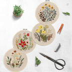 Bonroy 4 Sets Embroidery Set for Beginners, Art Craft, Easy Sewing, Includes - Image 5