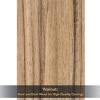 BeaverCraft Walnut Wood for Carving BW10 pcs Wooden Blocks for Whittling and - Image 4