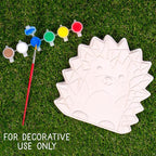 Creative Roots Mosaic Hedgehog Stepping Stone, Includes 7-Inch Ceramic Stone & - Image 2