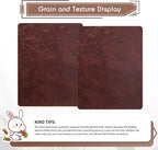 KING MOUNTAIN Leather Repair Patch, 2 Packs 9 x 11 Inches self Adhesive Leather - Image 2