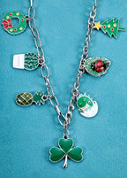 Silver-Tone Enamel Charms Set for DIY Jewelry Making - Image 6