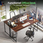 Huuger Computer Desk, 54 Inch Office Desk, Gaming Desk - Image 9