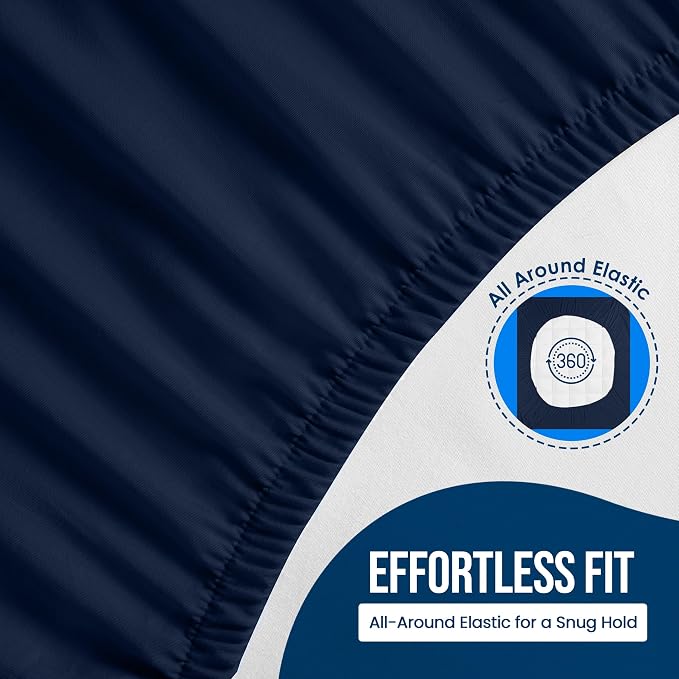 King Size Mattress Protector Waterproof, Premium 200 GSM Terry Mattress Cover - Image 4