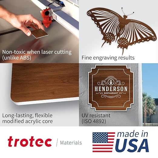 Trotec TroLase | 12"x12"x1/16", Guillotine | Made in USA - Image 3