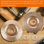 Pomsare 3PCS Angle Grinder Polishing Pad, Wood Carving Disc Set - Image 5