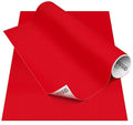 VViViD DECO65 Suede Red Permanent Adhesive Craft Vinyl by VVIVIDVINYL