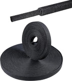 2 in 1 Heat Shrink Braided Sleeving Fabric Tubing-Ideal fit Irregular Shape by Sunnarepoon
