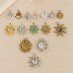 Celestial Sun Charm-100g Craft Supplies Sun Charms Pendants - Image 4