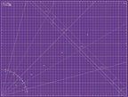 Elan Cutting Mat A0 Pink & Purple, Extra Large Self Healing Cutting Mat 36 x 48 - Image 2