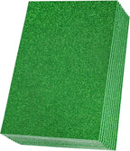 SALEMAR Green Sticky Glitter Foam Sheets by SALEMAR