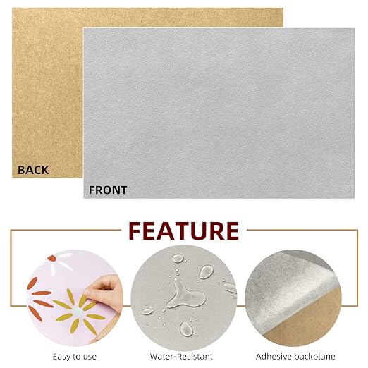 5PCS Self Adhesive Felt Sheet - Image 3